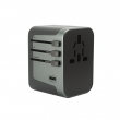 WAVE Universal Travel Adapter with Dual USB + 3 Type-C