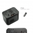 WAVE Universal Travel Adapter with Dual USB + 3 Type-C