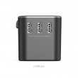 BOOST Universal Travel Adapter with PD Quick Charge + 3 USB + Dual Type-C