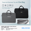 VERTEX High Quality Laptop Briefcase with Luggage Strap