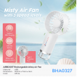 AIRBOOST Rechargeable Misty Air Fan 