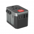 WAVE Universal Travel Adapter with Dual USB + 3 Type-C